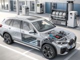 BMW’s Hydrogen Flat Storage system extends iX5 Hydrogen range to 750 km WLTP and cuts refuel time under 5 minutes, marking a major step in the company’s zero-emission strategy toward series production by 2028.