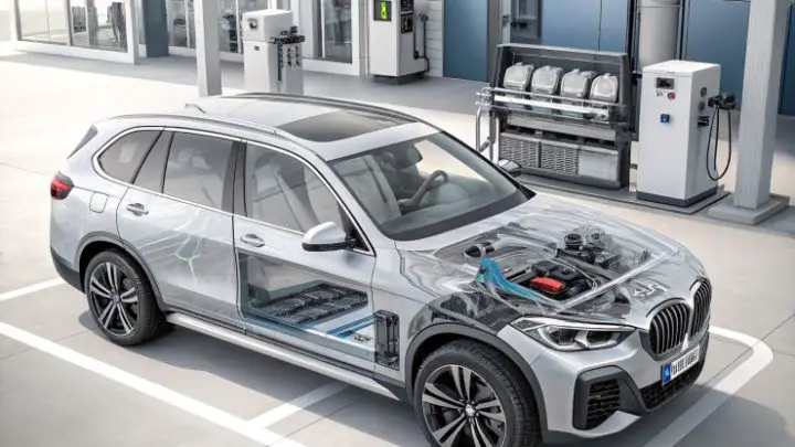 Hydrogen Storage Advances: BMW’s Flat Tank System Boosts iX5 Hydrogen Range