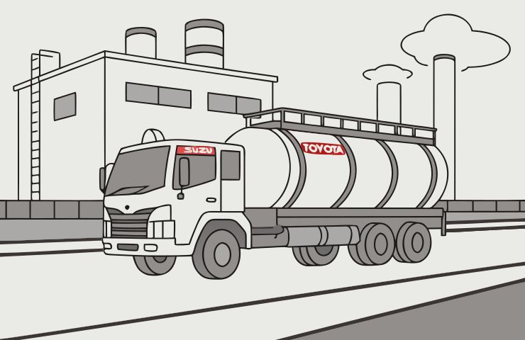 Hydrogen Fuel Cells: Isuzu and Toyota Collaborate on Lightweight Fuel Cell Truck