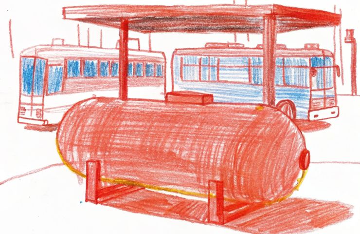 GenH2 and FASTECH to Install Zero-Loss Hydrogen Storage at GET Bus Facility