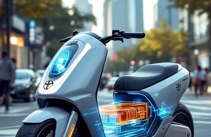 Toyota Files Patent for Hydrogen-Powered Scooter