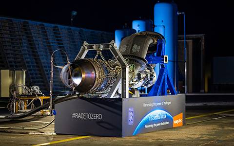 Hydrogen Aero Engine Test Completed by easyJet and Rolls-Royce