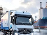 Daimler Truck to roll out 100 NextGenH2 fuel cell trucks and team up with MB Energy and Kawasaki to build a liquid hydrogen supply chain into Europe.