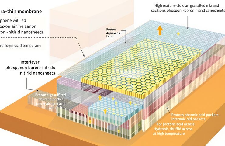 Hydrogen Fuel Cell News: Monash Engineers 250 °C Proton-Shuttling Nanosheet Membrane Hydrogen Fuel Cell News: Monash Engineers 250 °C Proton-Shuttling Nanosheet Membrane
