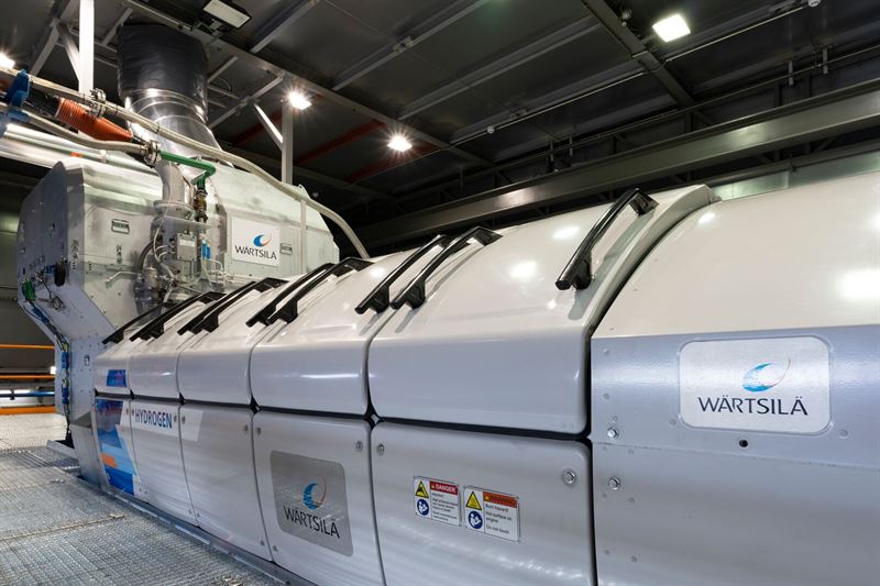 Hydrogen News: Wärtsilä’s 100% Hydrogen Engine Powers Spain’s Power Grid