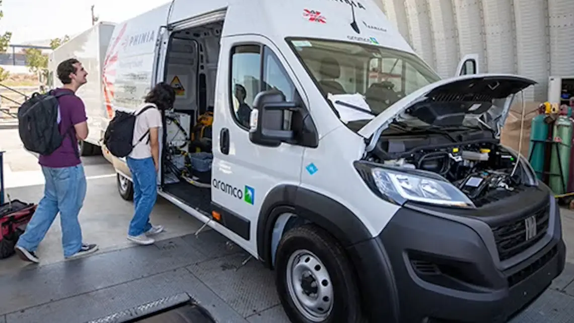 Hydrogen Combustion Engine Van Undergoes Testing at UC Riverside’s CE-CERT Hydrogen Combustion Engine Van Undergoes Testing at UC Riverside’s CE-CERT
