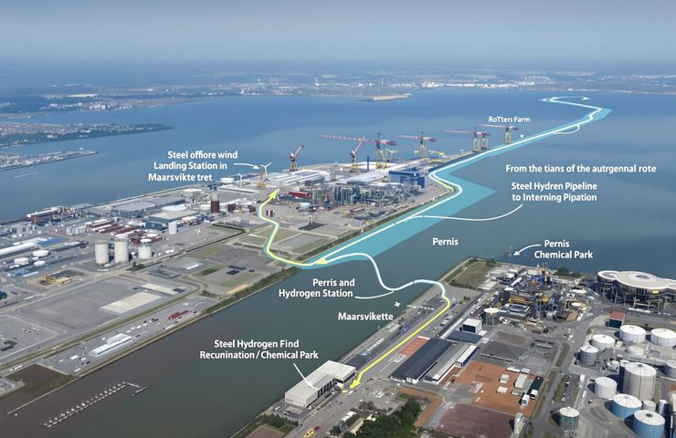 Gasunie Inaugurates 32-km Hydrogen Infrastructure Pipeline in Port of Rotterdam Gasunie Inaugurates 32-km Hydrogen Infrastructure Pipeline in Port of Rotterdam