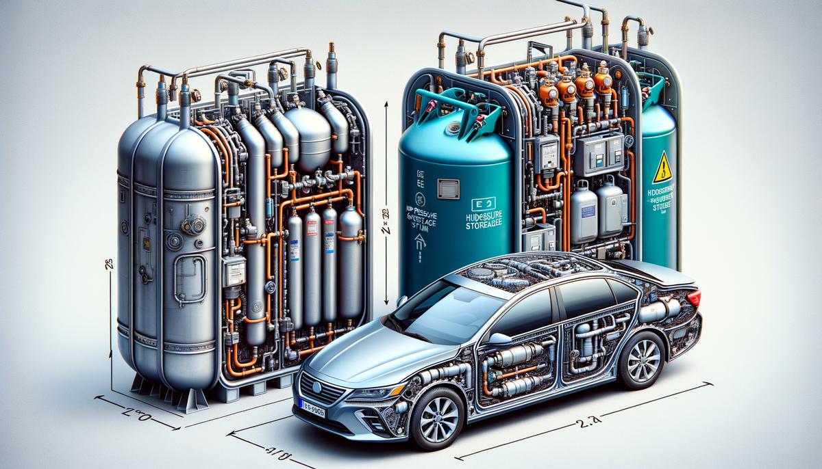 Hydrogen cars and safety features filling them up
